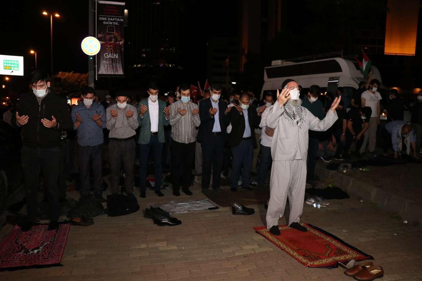 Siyonistlerin Mescidi Aksa baskını İstanbul'da protesto edildi